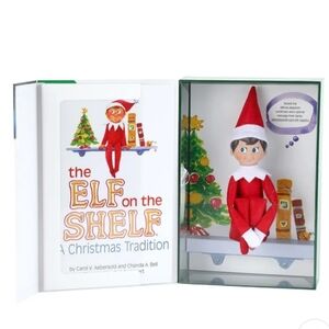 The Elf on the Shelf A Christmas Tradition (Blue-Eyed Girl Scout elf)